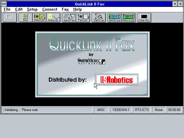 QuickLink II Fax 3.2.0 - About